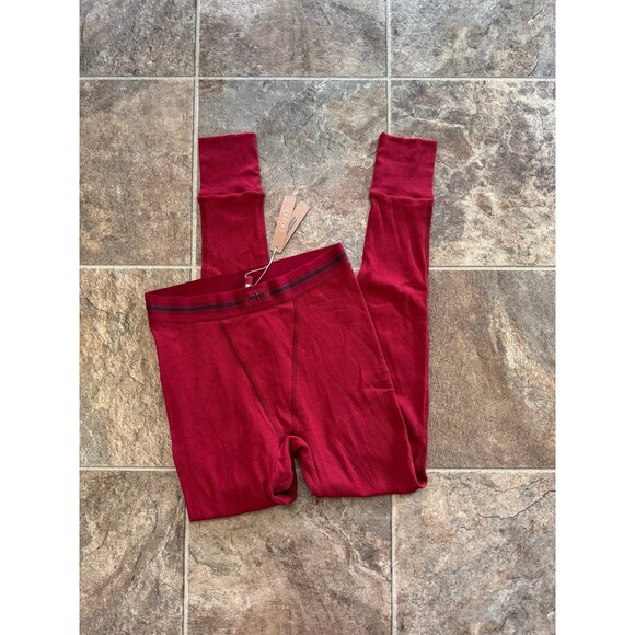 Skims Cotton Rib Leggings Brick Size Small - Picture 4 of 11